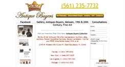 Desktop Screenshot of antiques-buyers.com